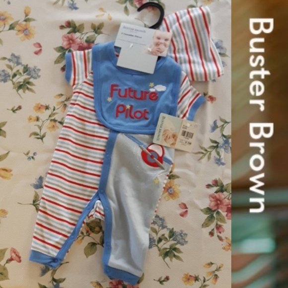 size 0-3M  match 4 piece outfit NWT - Picture 6 of 6